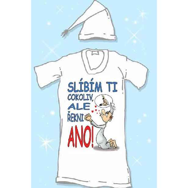 Noční košile - Slíbím Ti cokoliv ale... - XL