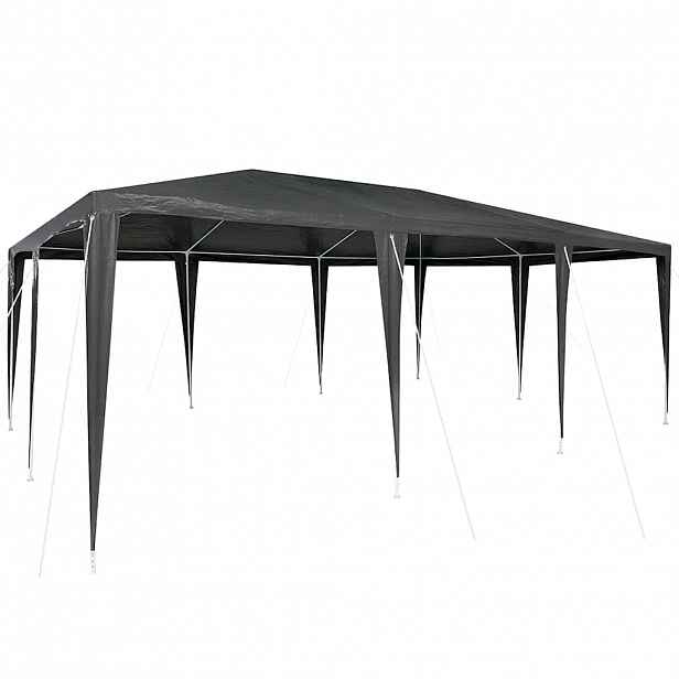 vidaXL Party Stan Antracit 600 x 400 x 266 cm Polyethylen a ocel