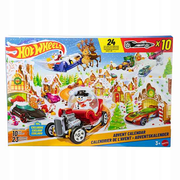 Adventní kalendář Hot Wheels 2025