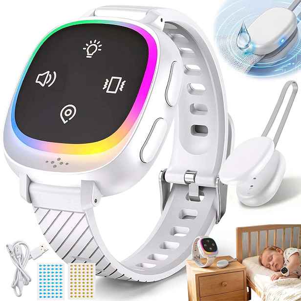 Alarm Proti Namáčení Postele 3 Režimy Pro Děti A Seniory Bezdrátový