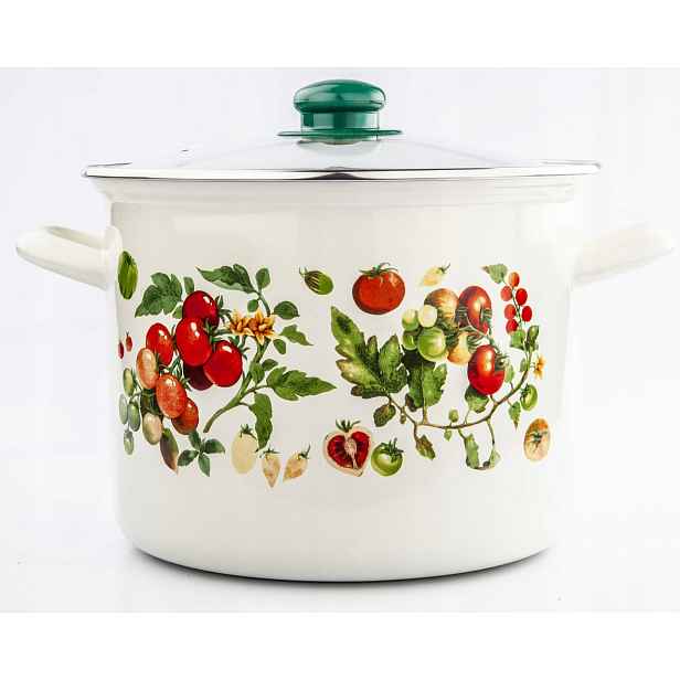 Hrnec s poklicí kovaný Stockpot Cherry 8,2L 24 cm