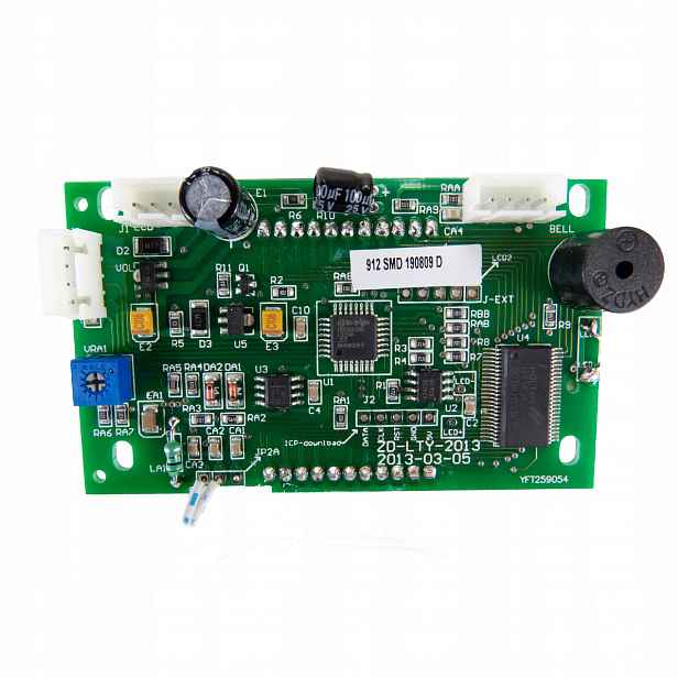 Ovládací Deska LCD Modrá Hot-air ZD-912