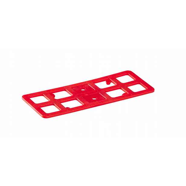 Podložky pro vysoké zatížení 120x50x2 mm, montážní podložky 100 ks