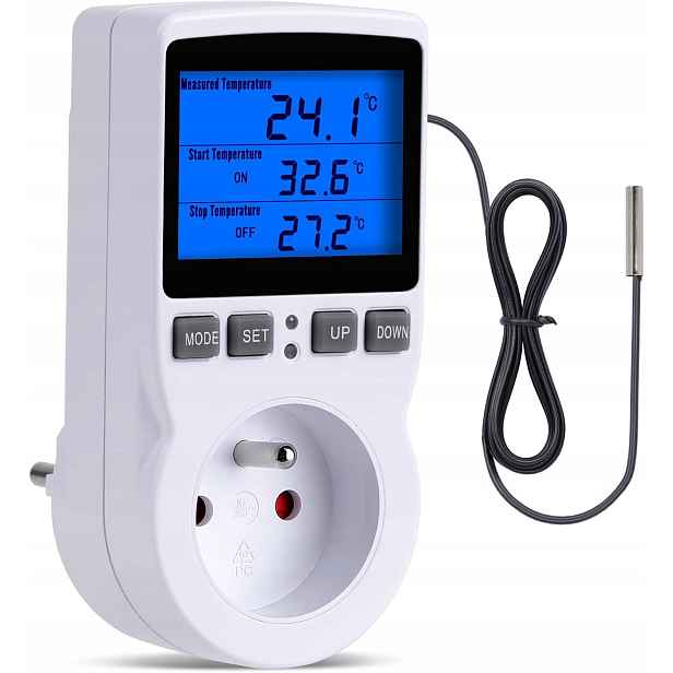 Zásuvka regulátoru teploty Inkbird JK-TC816 Fr