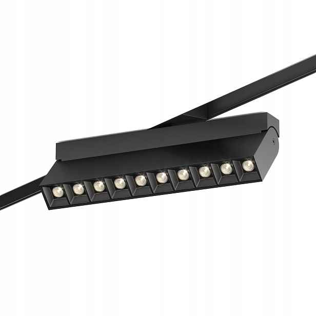 Maytoni Points Rot kolejnicová lampa 2F černá Led 20W 3000K