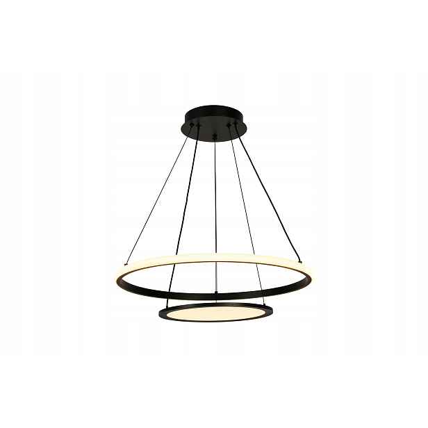 Rabalux Jasero Závěsná Led lampa 42W černá kulatá s proměnnou barvou