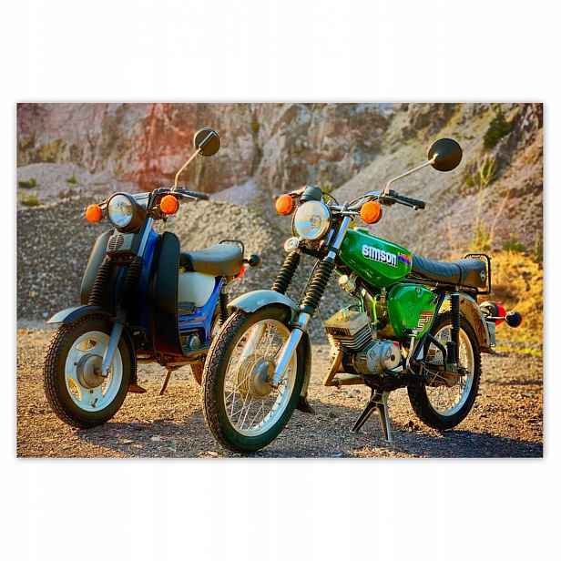 Plakáty 200x135 motocykl Simson Simsonek