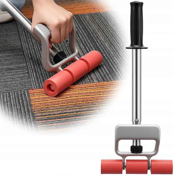 Přítlačný váleček na vinylové koberce a teleskopické linoleum