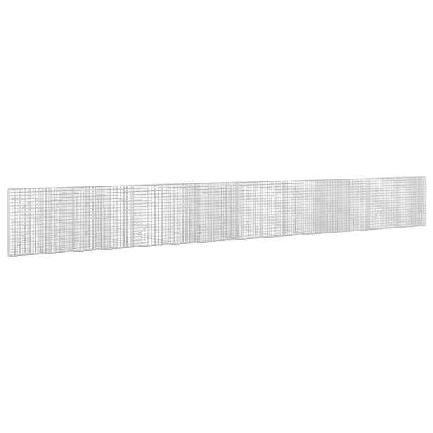 vidaXL Gabion s drátem 3,5 mm a sítem 5x2,5 cm 850x10x100 cm