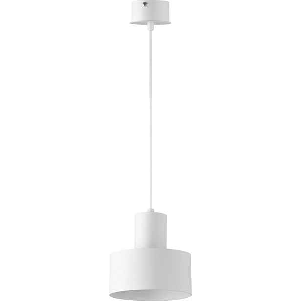Závěsná lampa minimalistická bílá 15 cm do obývacího pokoje Rif Sigma Lighting