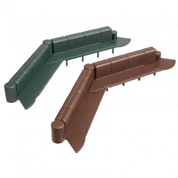Obrubník COVERGARDEN SMART - s pojezdem - 5,0 x 25 cm -  zelená TE8200115