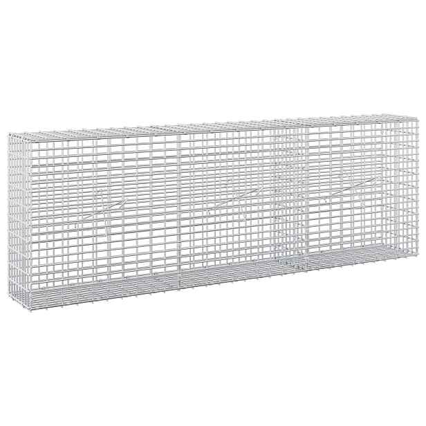 vidaXL Gabion s drátem 3,5 mm a sítem 5x2,5 cm 150x20x50 cm