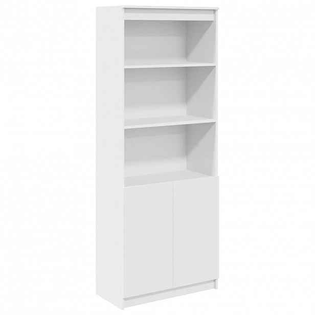 vidaXL Skříň highboard bílá 70 x 35 x 180 cm kompozitní dřevo
