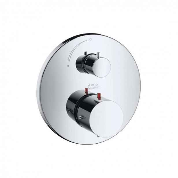 Axor Starck - Termostat pod omítku s ventilem, chrom 10700000