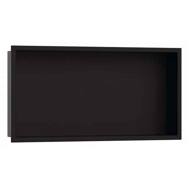 Hansgrohe XtraStoris Original - Výklenek do stěny s rámem, 30x60x10 cm, matná černá 56064670