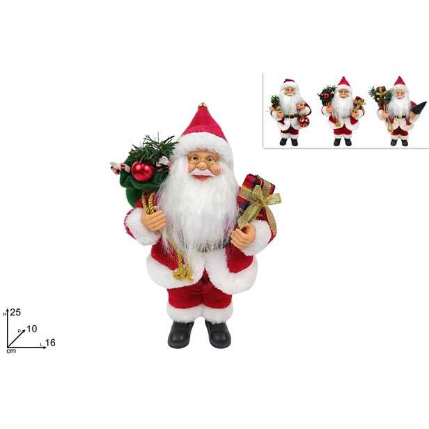 PROHOME - Santa 25cm různé druhy