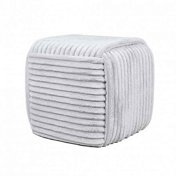 Mondex TABURET, textil, šedá