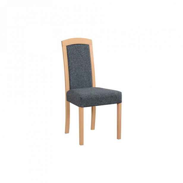Jídelní židle ROMA 7 Černá Tkanina 4B
