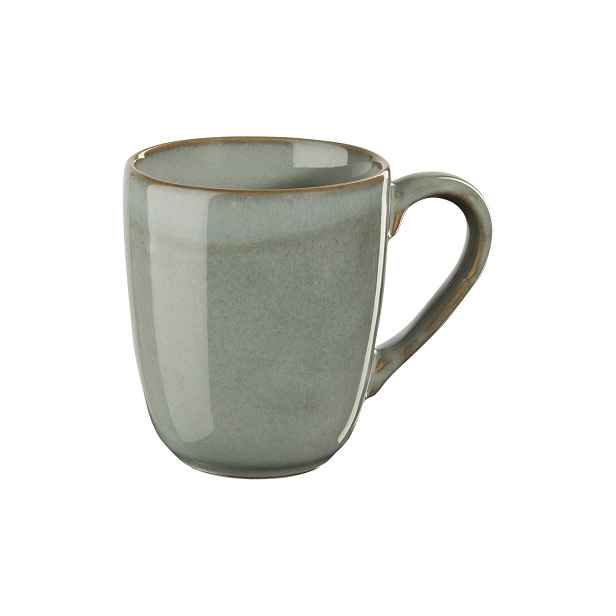 Kameninový hrnek s uchem 250 ml SAISONS EUCALYPTUS ASA Selection - modrošedý