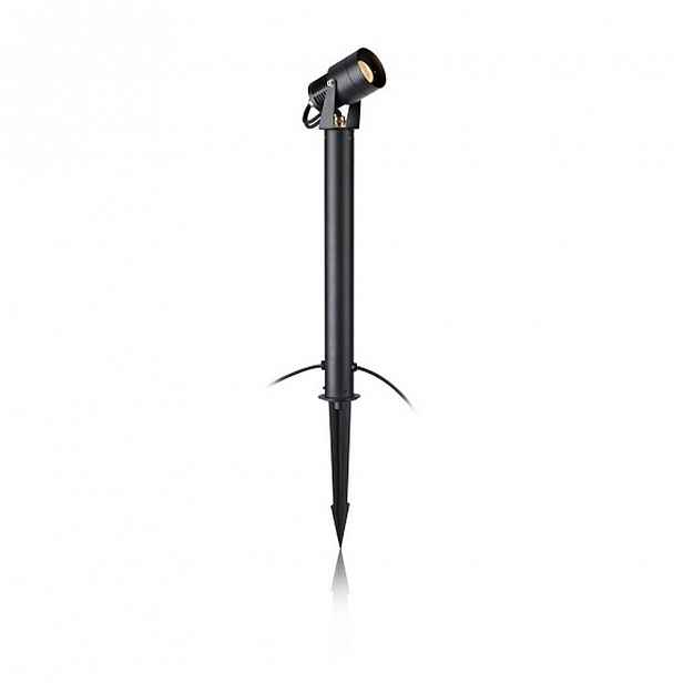 Černé zápustné svítidlo Markslöjd Garden, 6W