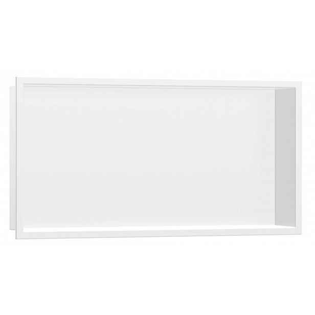 Hansgrohe XtraStoris Original - Výklenek do stěny s rámem, 30x60x10 cm, matná bílá 56064700