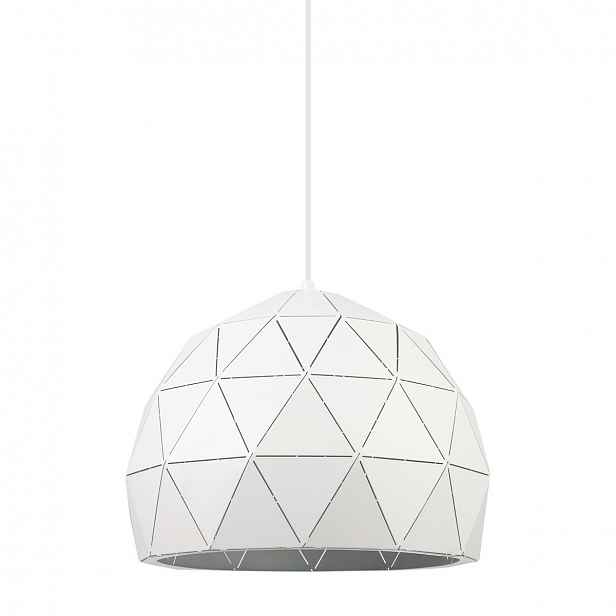 Harley, moderní, dekorativní, kovová, bílá závěsná lampa, E27, IP20