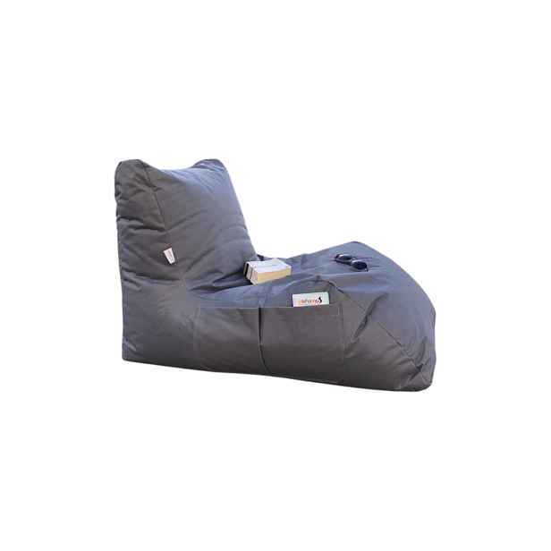 Sedací vak Daybed, tmavě šedá