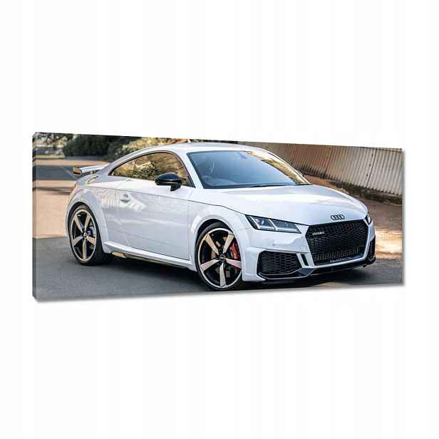 Obrazy 100x40 Bílé Audi Quattro Tt Rs