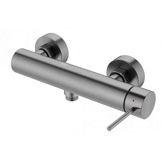 Sprchová baterie SAT Aurum bez sprchového setu 150 mm broušený gun metal SATBAUR268BGM
