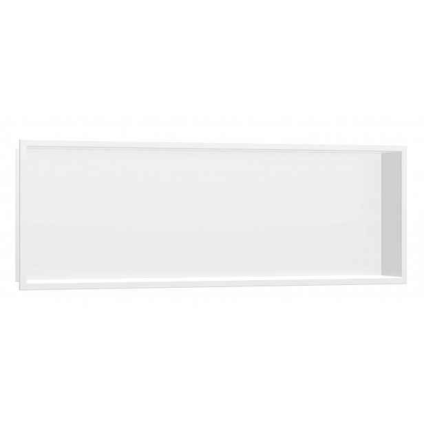 Hansgrohe XtraStoris Original - Výklenek do stěny s rámem, 30x90x10 cm, matná bílá 56067700