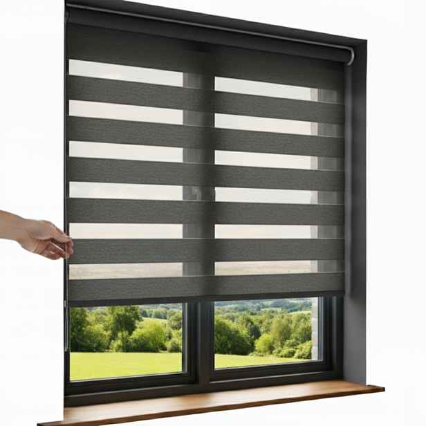 Nástěnná Roleta fi 25 mm na míru Den A Noc Prestige 60x240 cm