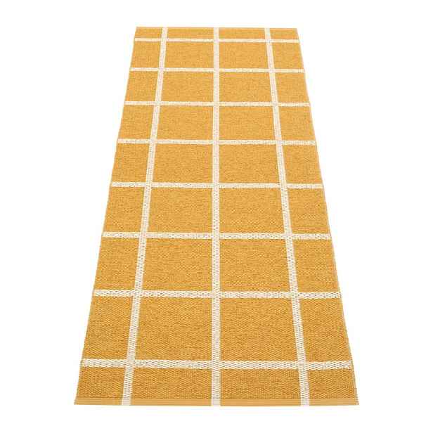 Okrově žlutý vnitřní a venkovní běhoun 70x225 cm Ada Ochre – Pappelina