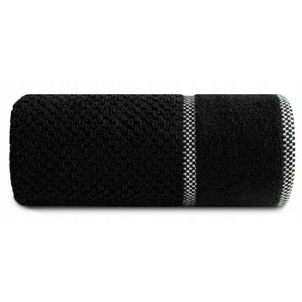 Ručník Caleb 70x140 černý 540 g/m2