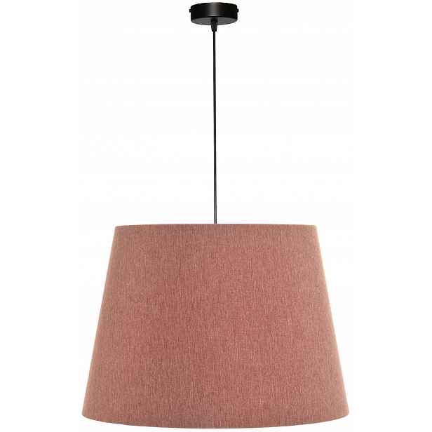 Závěsná lampa Závěsný lustr E27 Starorůžová Stínidlo Kužel 30 x 40 h28 Avola