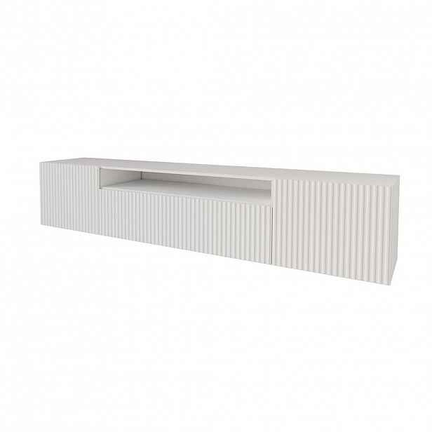 ALTDECOR NÍZKÁ komoda NOA-2-W 200 x 40 x 41 cm – bílá