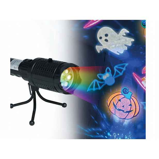 Led projektor Halloweenská dekorace -1 ks