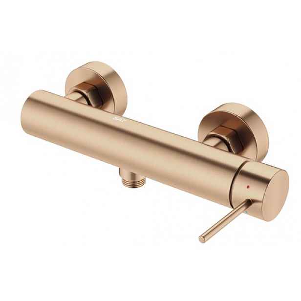 Sprchová baterie SAT Aurum bez sprchového setu 150 mm broušená rose gold SATBAUR268BRG