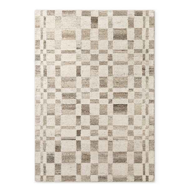 Krémový ručně tkaný vlněný koberec 80x150 cm Boho 1.0 Structa – Vikosa