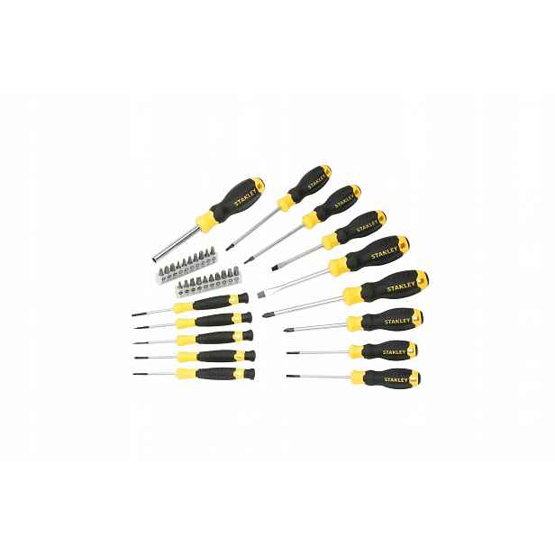 Sada ručních šroubováků Stanley STHT0-62141 34 ks Ph Pz Sl Torx Hex pouzdro
