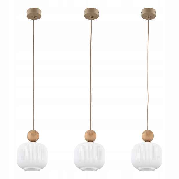 Tk Lighting Sada 3 x závěsná lampa Ballo 11049