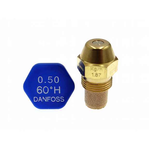 Tryska Danfoss pro olejové hořáky 0,50 USgal/h 60°H 1,87 Kg/h