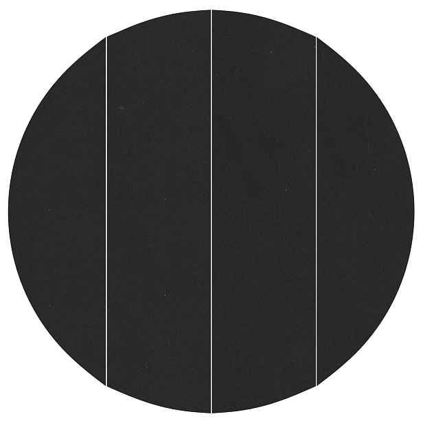 vidaXL Podložka pod bazén Ø 428 cm (1 mm) Kulatý Netkaná tkanina Černá