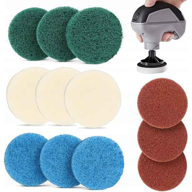 12 x Nástavce Houbičky Pro Bosch Universal Brush Kartáče Na Čištění Set
