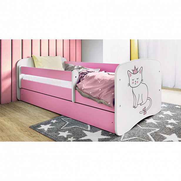 MID.YOU POSTEL PRO DĚTI A MLÁDEŽ 80/160 cm, bílá, pink