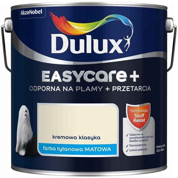 Dulux Barva Latexová Barva Easycare+ 2,5L Krémová Klasika