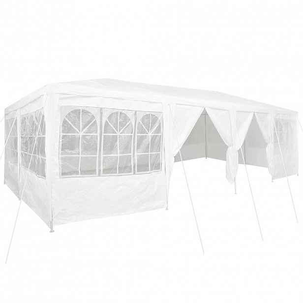 vidaXL Party Stan 800 x 400 x 266 cm Bílá Polyethylen
