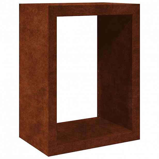 vidaXL Stojan na palivové dřevo 60x40x80 cm povětrnostně odolná ocel