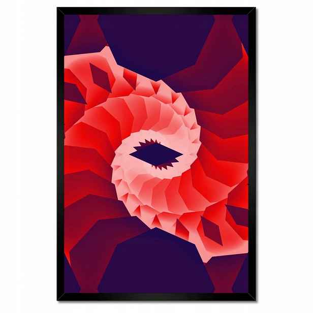 Plakáty v rámu 40x60 Červená zatáčka
