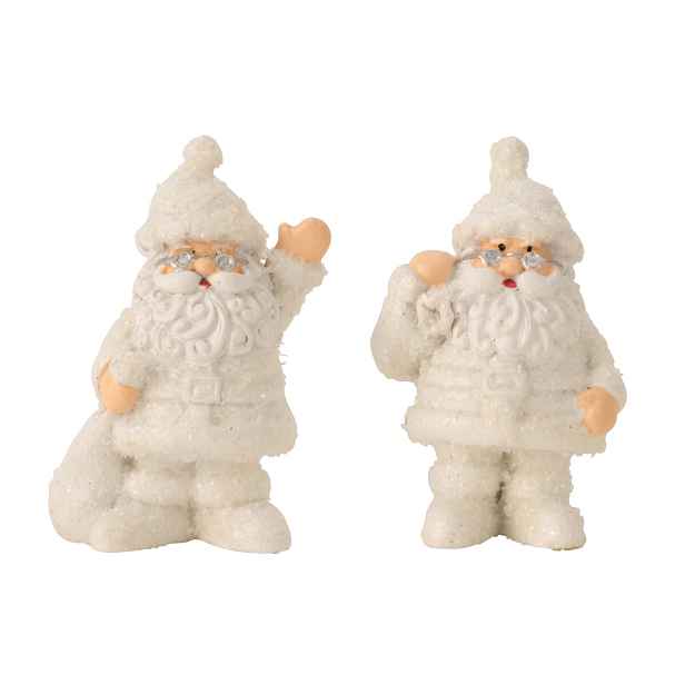 PROHOME - Santa bílý 7cm různé druhy