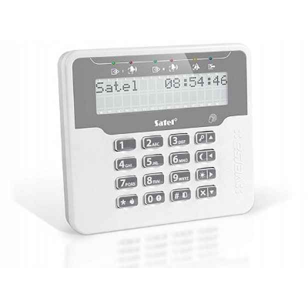 Satel – Manipulátor Versa-lcdr-wh S Čtením Rfid